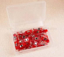 Load image into Gallery viewer, Wonder Clips, Box of 50 ct. - RED