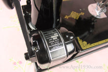 Load image into Gallery viewer, Singer Featherweight 221 Sewing Machine, French Centennial EG964***