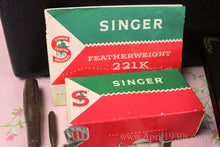 Load image into Gallery viewer, Singer Featherweight 221 Sewing Machine, ES244***