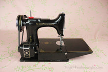 Load image into Gallery viewer, Singer Featherweight 221 Sewing Machine, CHICAGO BADGE 1934 AD543***