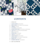 Load image into Gallery viewer, PATTERN BOOK, Blue & White Quilts From Martingale