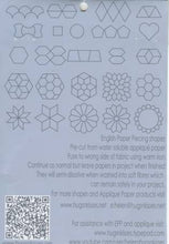Load image into Gallery viewer, 1/2" Inch Hexagon Iron-On Papers For English Paper Piecing x 100