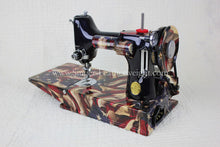 Load image into Gallery viewer, Singer Featherweight 221 Sewing Machine, PATRIOTIC One-Of-A-Kind Specialty - Painted