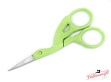 Load image into Gallery viewer, Scissors, Lori Holt Fabric Design Sewing Embroidery Scissors - STORK