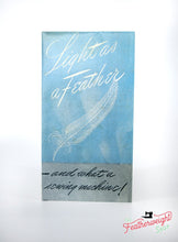 Load image into Gallery viewer, Advertisement Leaflets, Replica Featuring the Singer Featherweight