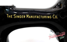 Load image into Gallery viewer, Singer Featherweight 222K Sewing Machine, RED "S" ES165***