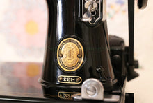 Load image into Gallery viewer, Singer Featherweight 221 Sewing Machine, AM408***