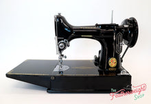 Load image into Gallery viewer, Singer Featherweight 221K Sewing Machine RED "S" ES172***