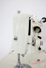 Load image into Gallery viewer, Singer Featherweight 221K Sewing Machine, WHITE EV963***