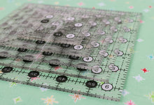 Load image into Gallery viewer, Square CREATIVE GRIDS RULER SET of 5 - 2.5", 3.5", 4.5", 5.5" & 6.5" with Self-Grips