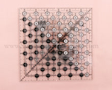 Load image into Gallery viewer, Square CREATIVE GRIDS RULER SET of 5 - 2.5", 3.5", 4.5", 5.5" & 6.5" with Self-Grips