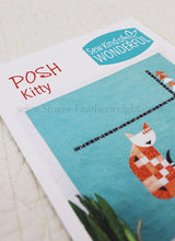 Load image into Gallery viewer, PATTERN, "POSH Kitty" Quilt by Sew Kind of Wonderful