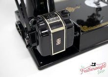 Load image into Gallery viewer, Singer Featherweight 221 Sewing Machine, AF391*** - Corduroy Insert - RARE