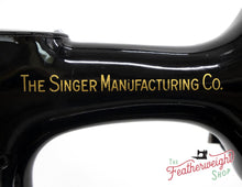 Load image into Gallery viewer, Singer Featherweight 221 Sewing Machine, AF391*** - Corduroy Insert - RARE