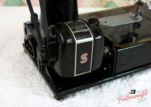 Load image into Gallery viewer, Singer Featherweight 222K Sewing Machine, RED "S" EP758***