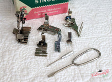 Load image into Gallery viewer, Singer Featherweight 221K Sewing Machine, WHITE EV942***