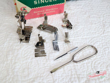 Load image into Gallery viewer, Singer Featherweight 221K Sewing Machine RED "S" ES652***