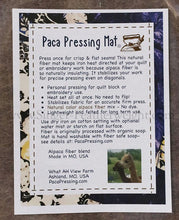 Load image into Gallery viewer, Paca Pressing Mat ®, 9" x 12" - 100% ALPACA - SMALL