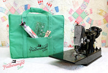 Load image into Gallery viewer, BAG, Tote for Featherweight Case or Tools & Accessories - JADE GREEN