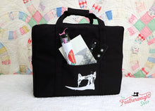 Load image into Gallery viewer, BAG, Tote for Featherweight Case or Tools & Accessories - BLACK