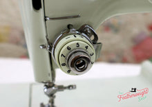 Load image into Gallery viewer, Singer Featherweight 221K Sewing Machine, WHITE EV993***