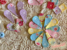 Load image into Gallery viewer, 2" Inch Curved Dresden Iron-On Papers For English Paper Piecing x 100