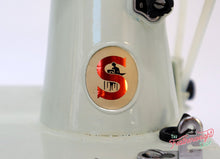 Load image into Gallery viewer, Singer Featherweight 221 Sewing Machine, WHITE EV986***