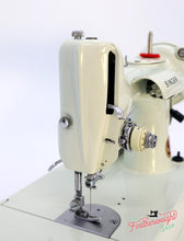 Load image into Gallery viewer, Singer Featherweight 221 Sewing Machine, WHITE EV986***