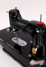Load image into Gallery viewer, Singer Featherweight 222K Sewing Machine, RED "S" ES167***