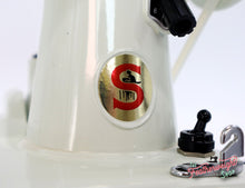 Load image into Gallery viewer, Singer Featherweight 221K Sewing Machine, WHITE EV958***