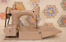 Load image into Gallery viewer, Singer Featherweight 221 Sewing Machine, TAN JE157***