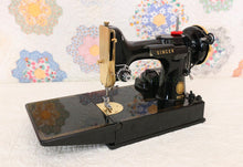 Load image into Gallery viewer, Singer Featherweight 221 Sewing Machine, AL721*** GOLD PLATED!!!