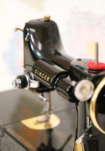 Load image into Gallery viewer, Singer Featherweight 221 Sewing Machine, AL721*** GOLD PLATED!!!