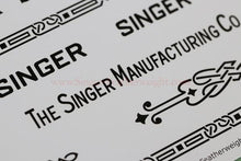 Load image into Gallery viewer, Decals, Celtic Knot Style for the Singer Featherweight 221, 221K Sewing Machine 1937-1953