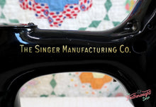 Load image into Gallery viewer, Singer Featherweight 222K Sewing Machine, RED "S" EP759***