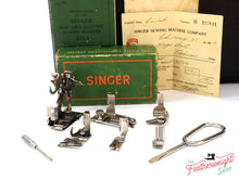 Load image into Gallery viewer, Singer Featherweight 221K, Rare MR - EF565*** Original Receipt!