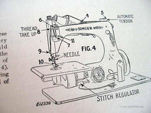 Load image into Gallery viewer, Machine Sewing Book, Singer 1948-1950