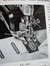 Load image into Gallery viewer, Machine Sewing Book, Singer 1948-1950