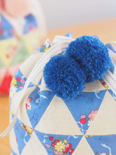 Load image into Gallery viewer, PATTERN, "Triangle Drawstring Pouch" Zippered Pouch by Kristyne Czepuryk Pretty by Hand
