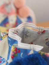 Load image into Gallery viewer, PATTERN, "Triangle Drawstring Pouch" Zippered Pouch by Kristyne Czepuryk Pretty by Hand