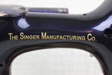 Load image into Gallery viewer, Singer Featherweight 221 Sewing Machine, PATRIOTIC One-Of-A-Kind Specialty - Painted