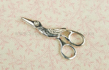 Load image into Gallery viewer, Jewelry, Embroidery Scissors Sterling Silver, CHARM
