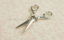 Load image into Gallery viewer, Jewelry, Sewing Scissors Sterling Silver, CHARM