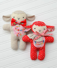Load image into Gallery viewer, Pattern, Three Little Friends Toy Softies by Ellis & Higgs (digital download)
