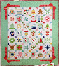 Load image into Gallery viewer, Quilt Kit, "Cozy Christmas" Fabric COLLECTION + Pattern BOOK, Vintage Christmas - by Lori Holt for Riley Blake