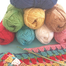 Load image into Gallery viewer, Crochet Chunky Thread, Lori Holt Sampler Pack #4