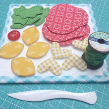 Load image into Gallery viewer, SEW CHERRY FRUIT SALAD Sew Simple Shapes by Lori Holt of Bee in My Bonnet