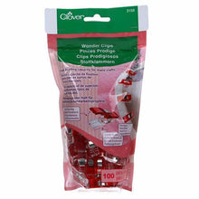 Load image into Gallery viewer, Wonder Clips, LARGE BAG of 100 ct. - Red