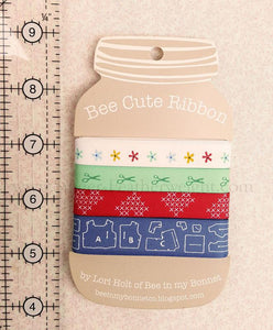 Bee Cute Ribbon, "Bee Happy" by Lori Holt of Bee in my Bonnet
