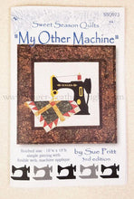 Load image into Gallery viewer, PATTERN, "My Other Machine" Wallhanging by Sue Pritt (featuring the Singer Featherweight)
